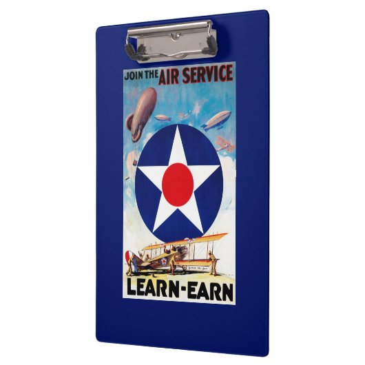 Verenigde Staten - Doe mee met de Air Service Lear Klembord (Links)