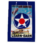 Verenigde Staten - Doe mee met de Air Service Lear Medium Cadeauzakje (Achterkant)