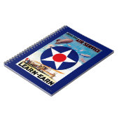 Verenigde Staten - Doe mee met de Air Service Lear Notitieboek (Linkerzijde)