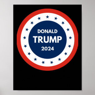 Verenigde Staten Donald Trump 2024 Poster