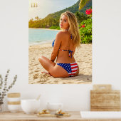 Verenigde Staten Dream Girl 100 Poster (Keuken)