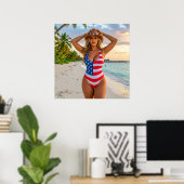 Verenigde Staten Dream Girl 1 Poster (Thuiskantoor)