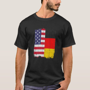 Verenigde Staten Duitsland Vlag Amerikaans Duits 1 T-shirt