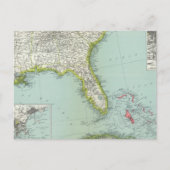 Verenigde Staten en Bahama's Briefkaart (Voorkant)