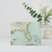 Verenigde Staten en Bahama's Briefkaart (Staand voorkant)