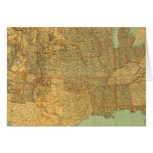 Verenigde Staten en gebieden (Voorkant Horizontaal)