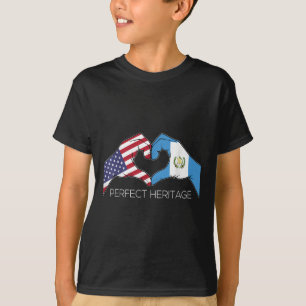 Verenigde Staten en Guatemala Guatemalteekse Ameri T-shirt