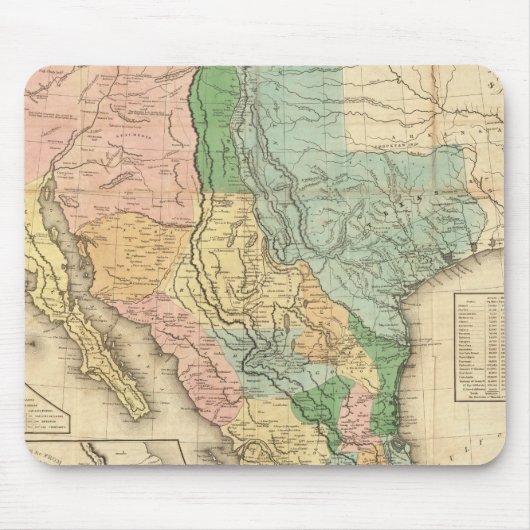 Verenigde Staten en Mexico Muismat (Voorkant)