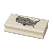 Verenigde Staten en steden Rubberstempel (Stempel)