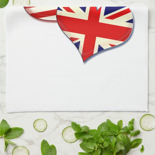 Verenigde Staten en Verenigd Koninkrijk Theedoek (Gevouwen)