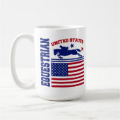 Verenigde Staten Equestrian Koffiemok (Links)