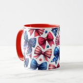 Verenigde Staten Field Day Bows Mok (Voorkant links)