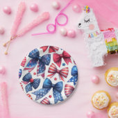 Verenigde Staten Field Day Bows Papieren Bordje (Feest)