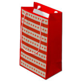 Verenigde Staten Flag Gift Bag Klein Cadeauzakje (Achterkant Gekanteld)