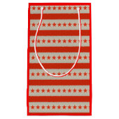 Verenigde Staten Flag Gift Bag Klein Cadeauzakje (Voorkant)