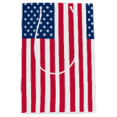 Verenigde Staten Flag Gift Bag Medium Cadeauzakje (Voorkant)