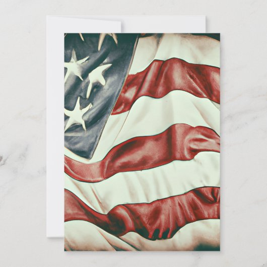 Verenigde Staten Flag Graphic Bedankkaart (Voorkant)