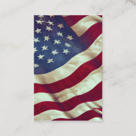  Verenigde Staten Flag Graphic Visitekaartje