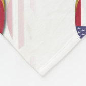 Verenigde Staten Fleece Deken (Hoek)