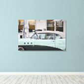 Verenigde Staten, Florida, Miami Beach: South Beac Canvas Afdruk (Insitu (Houten vloer))