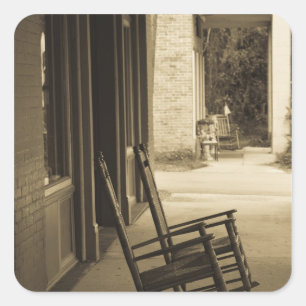 Verenigde Staten, Florida, Micanopy, oudste nederz Vierkante Sticker