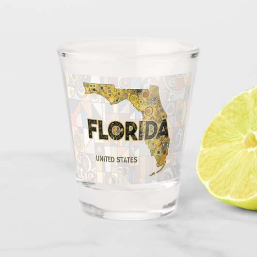 Verenigde Staten - Florida Shot Glas (Voorkant)