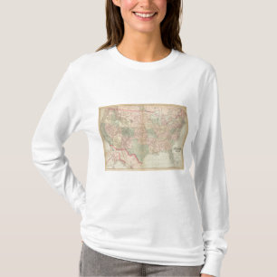 Verenigde Staten, gebieden T-shirt