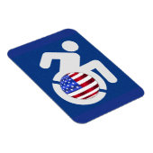 Verenigde Staten Gehandicapten Magneet (Rechterzijde)