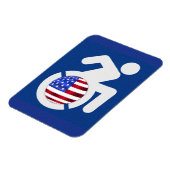 Verenigde Staten Gehandicapten Magneet (Linkerzijde)