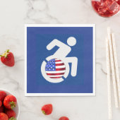 Verenigde Staten Gehandicapten Servet (Insitu)