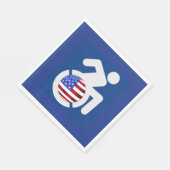 Verenigde Staten Gehandicapten Servet (Hoek)