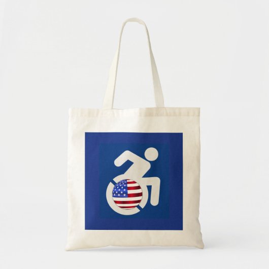 Verenigde Staten Gehandicapten Tote Bag (Voorkant)