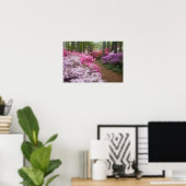 Verenigde Staten, Georgië, Pine Mountain. Azaleas  Poster (Thuiskantoor)