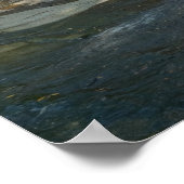 Verenigde Staten, Georgië, Steenberg, Watermolen i Poster (Hoek)