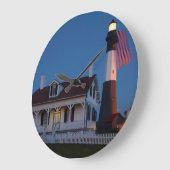 Verenigde Staten, Georgië, Tybee-eiland, vlaggevli Grote Klok (Hoek)