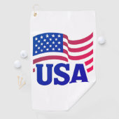 verenigde staten-golf golfhanddoek (Insitu)