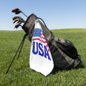 verenigde staten-golf golfhanddoek (Groen)
