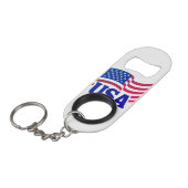 verenigde staten-golf mini flessenopener (Voorkant Gekanteld)