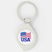 verenigde staten-golf sleutelhanger (Voorkant)