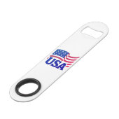 verenigde staten-golf speed flessenopener (Voorkant Gekanteld)