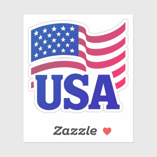 verenigde staten-golf sticker (Vel)