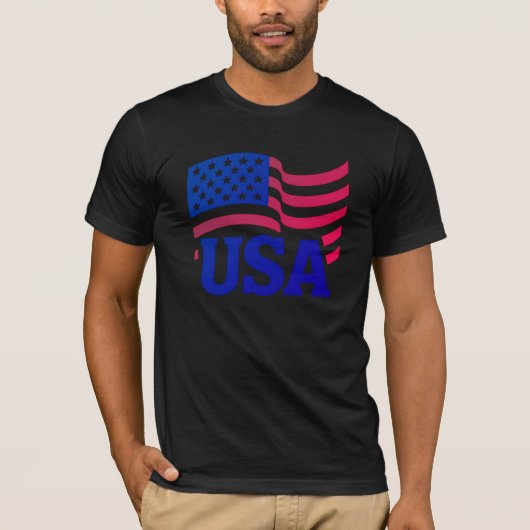 verenigde staten-golf t-shirt (Voorkant)