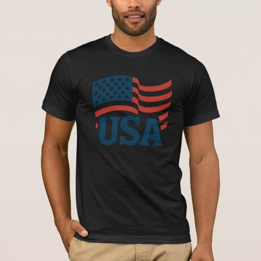 verenigde staten-golf t-shirt (Voorkant)