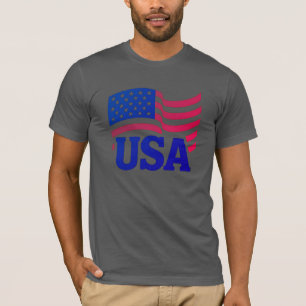verenigde staten-golf t-shirt