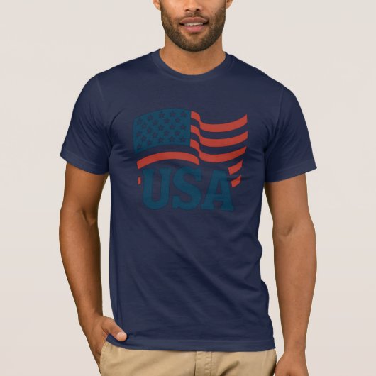 verenigde staten-golf t-shirt (Voorkant)