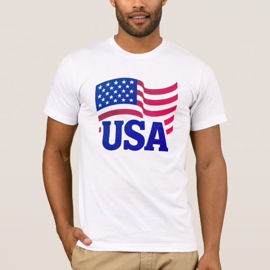 verenigde staten-golf t-shirt (Voorkant)