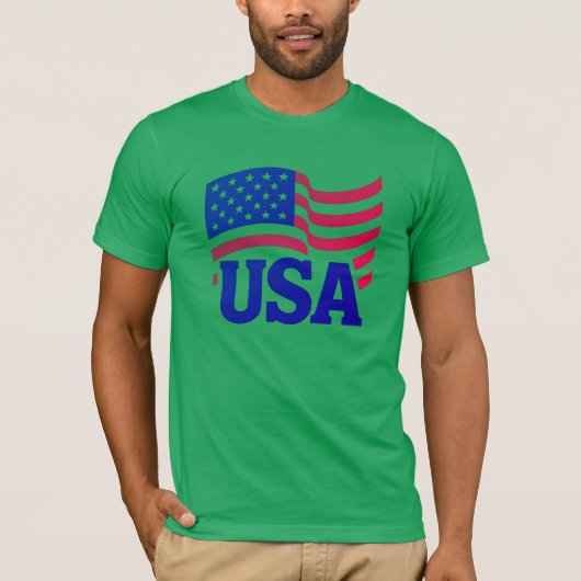 verenigde staten-golf t-shirt (Voorkant)