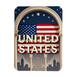 VERENIGDE STATEN Grand American Travel Magneet