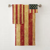 Verenigde Staten  Grunge Flag Bad Handdoek (Insitu)