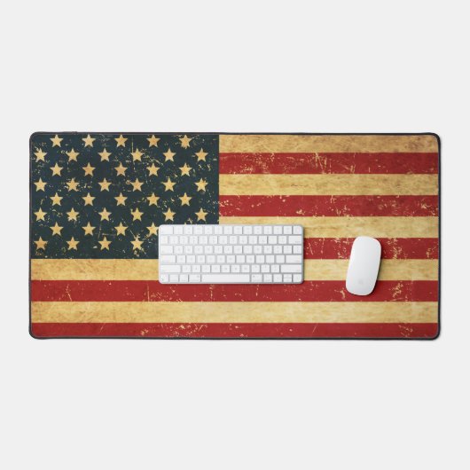 Verenigde Staten  Grunge Flag Bureaumat (Keyboard & Muis)